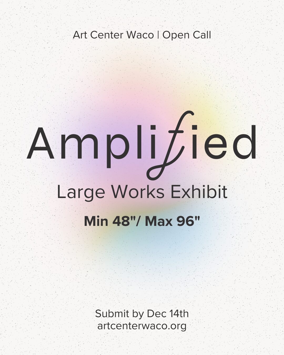 instagram amplified open call